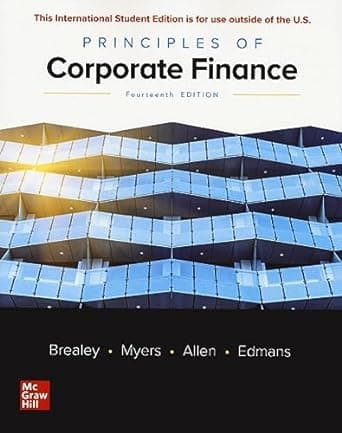 Cover of Principles of Corporate Finance