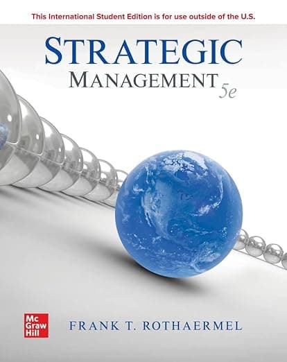 Cover of ISE Strategic Management: Concepts