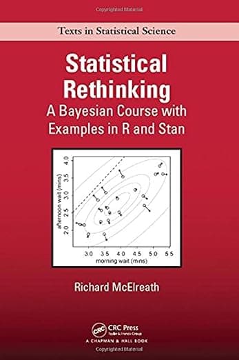 Cover of Statistical Rethinking: A Bayesian Course with Examples in R and Stan