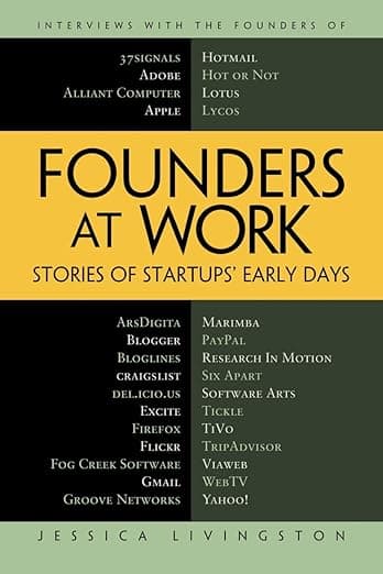 Cover of Founders at Work: Stories of Startups' Early Days